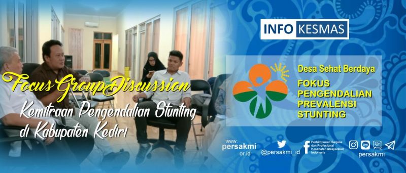 Focus Group Discussion Kemitraan Pengendalian Stunting di Kabupaten Kediri